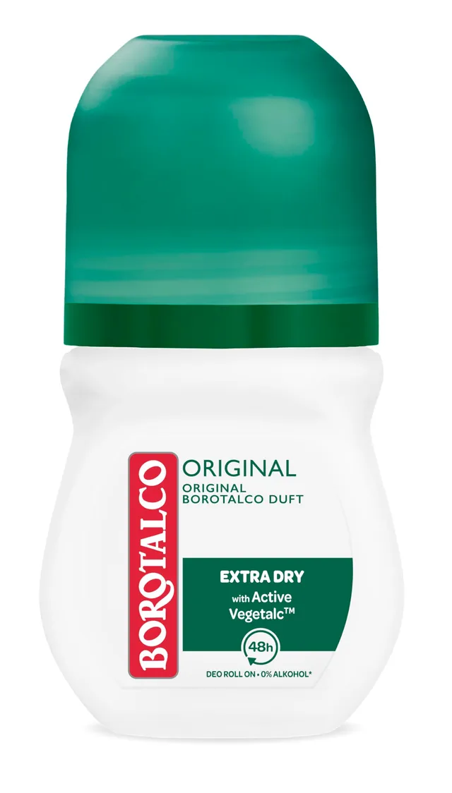 Borotalco Original Deo Roll-On 50 ml ohne Alkohol